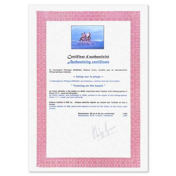 Training on the beach by Spahn, Victor