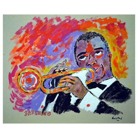 Louis Armstrong by Ensrud
