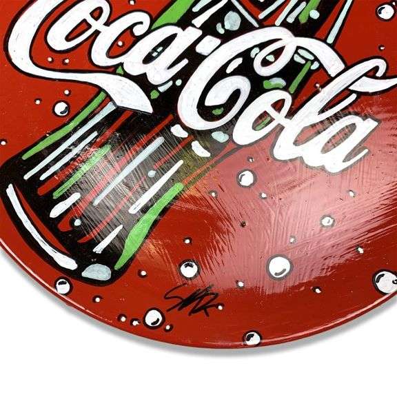 Coca-Cola by Steve Kaufman (1960-2010)