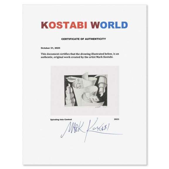 Spiraling into Control by Kostabi