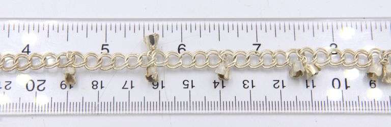 Group Lot of 4 Vintage 925 Sterling Silver Bracelets