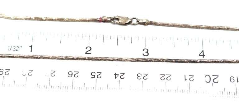 Vintage 925 sterling silver group lot of 11 necklaces