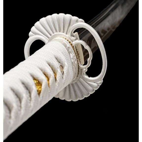 Hand-Forged Japanese Blue Flame Katana Sword