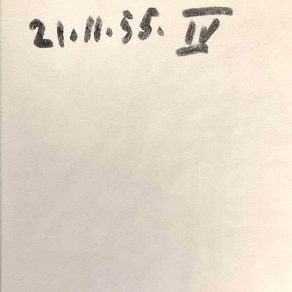 Carnet de Californie 21.11.55-IV by Picasso (1881-1973)