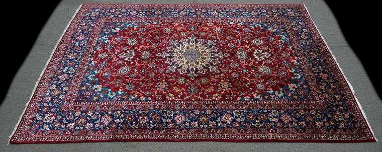 Handmade Persian Najafabad 8.6x12.7