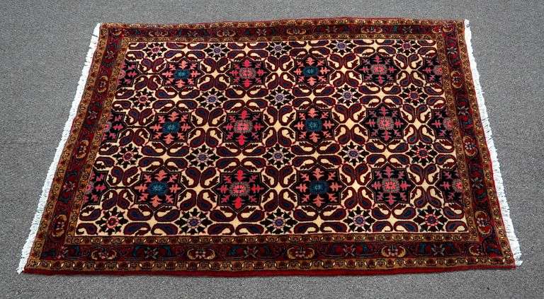 Handmade Persian Bidjar 3.10x5.6