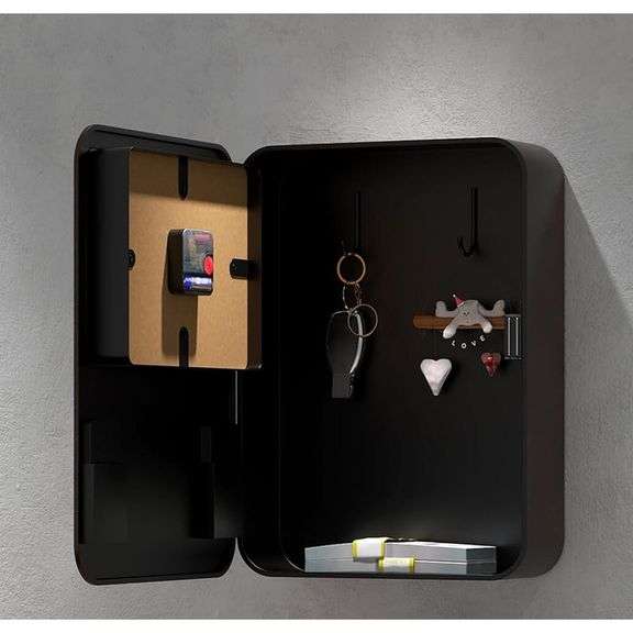 Calendar Wall Clock with Hidden Safe