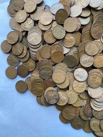 890 S Mint Wheat Cents