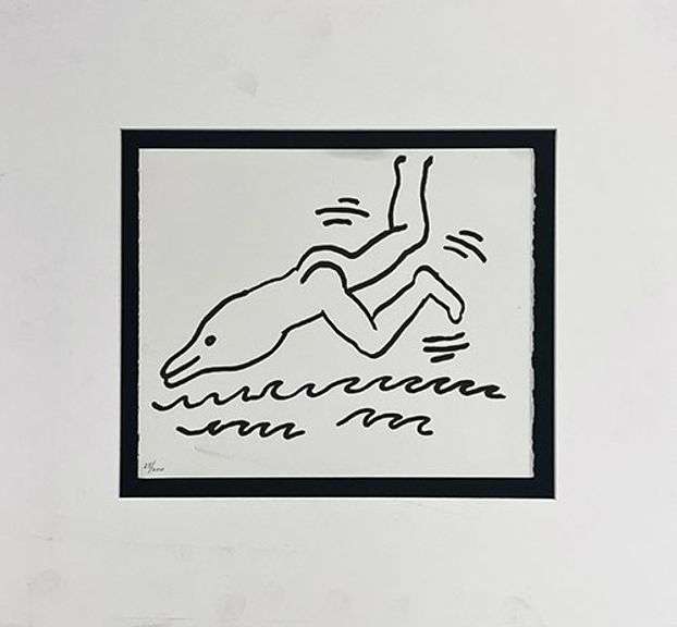 Collectible Limited Edition Keith Haring Circa 1986