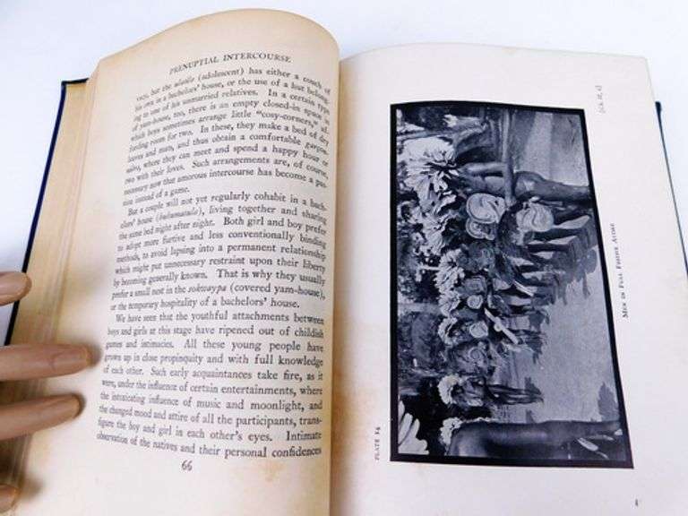 1929 The Sexual Life of Savages Antique Book