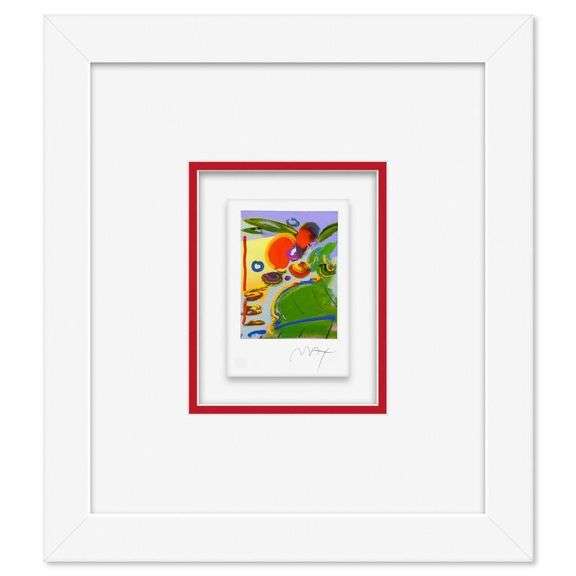 Abstract Vase of Flowers by Peter Max