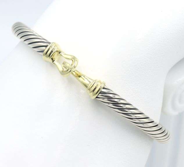 925 Sterling silver David Yurman classic cable bracelet