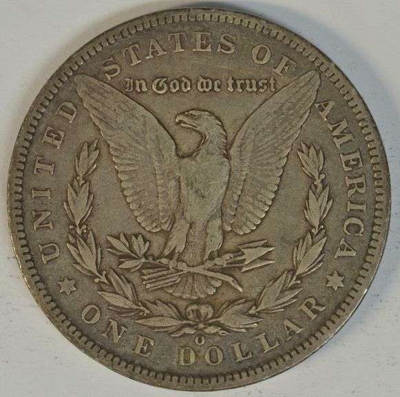 Choice XF45 1891-O Morgan Silver Dollar