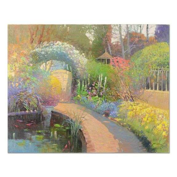 Koi Pond Garden by Feng