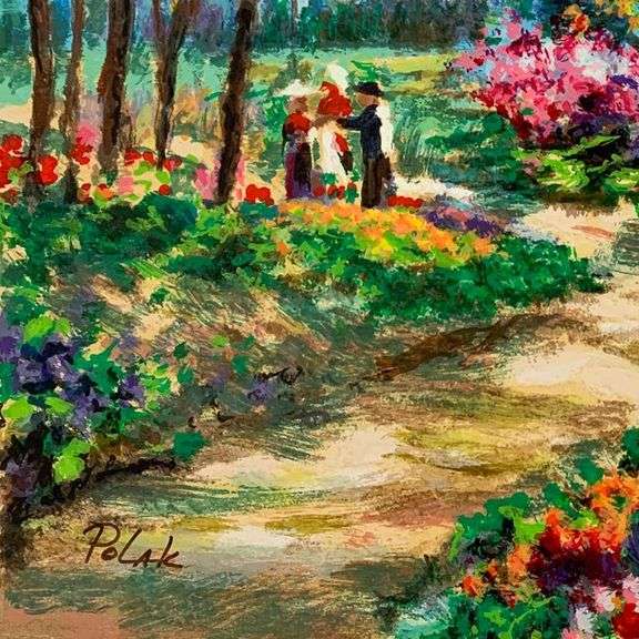Afternoon Path by Polak (1922-2008)