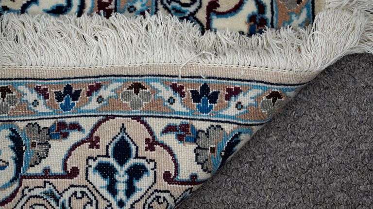Handmade w/Silk Persian Nain 4.1x6.11
