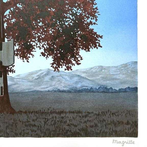 La Voix du Sang  by Rene Magritte (1898-1967)