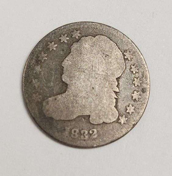 1832 Capped Bust Dime, Circulated