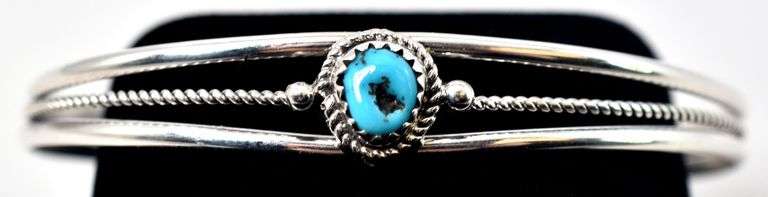 David Morris Turquoise Cuff Bracelet