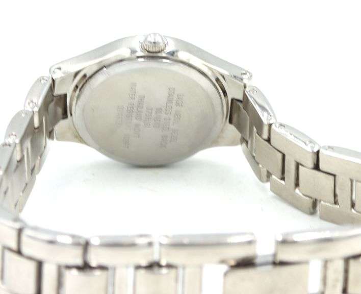 Anne Klein quartz blue dial watch