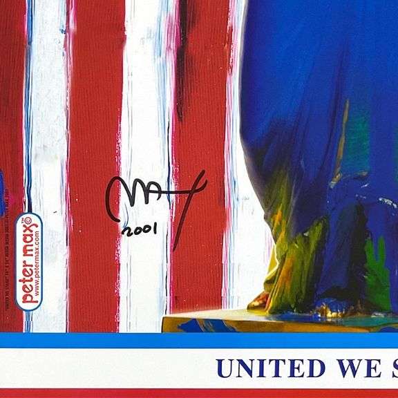 9-11 United We Stand by Peter Max