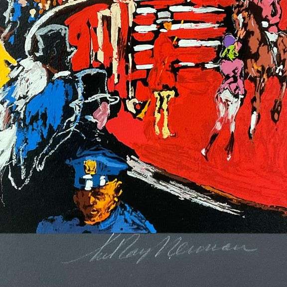 International Horse Show by LeRoy Neiman (1921-2012)
