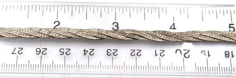 Group lot of 7 Vintage 925 sterling silver bracelets