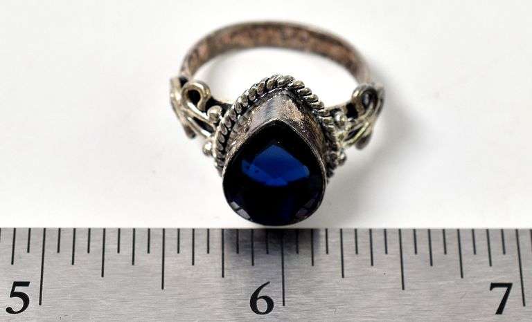 Southwestern Style Dome Ring in Sterling Silver