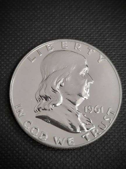 1961 Proof Quality Franklin Half Dollar