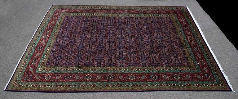 Handmade Persian Tabriz 7.10x11.0