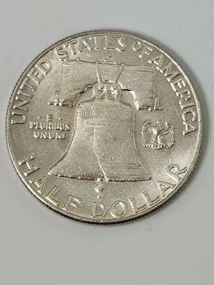 1963 D UNC Quality Franklin Half Dollar