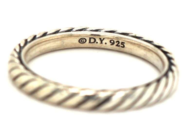 David Yurman Cable classic stackable band 2.5mm