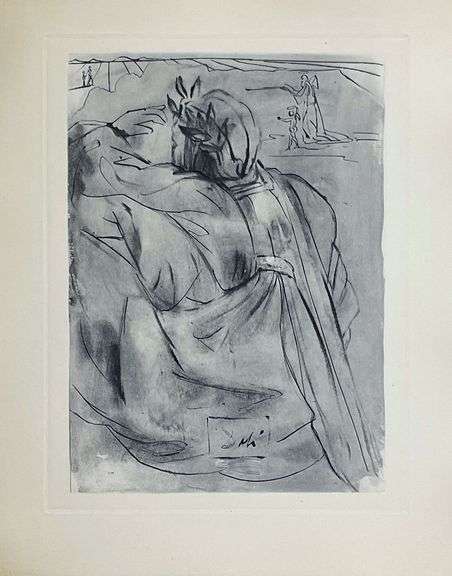 Highly Collectible Salvador Dali Original Copper Engraving Circa 1965