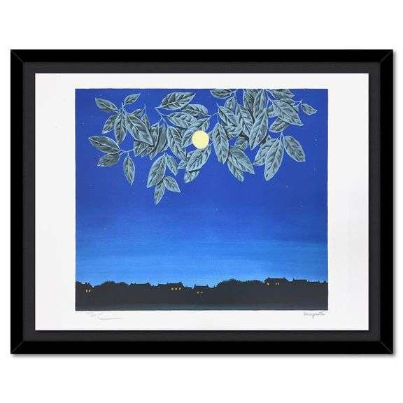 La Page Blanche by Rene Magritte (1898-1967)