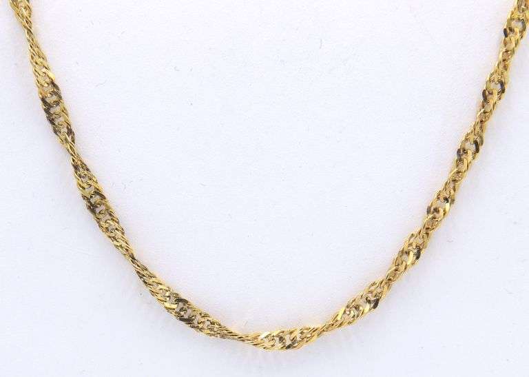 Italian 925 sterling silver rope chain necklace