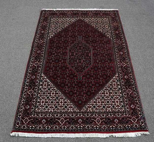 Handmade Persian Bidjar 4.6x7.0