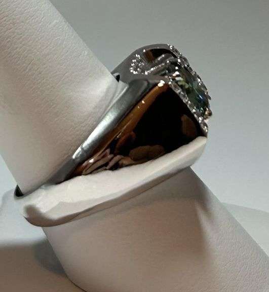 Men's Sparkling 3 Ct Fire Moissanite Ring