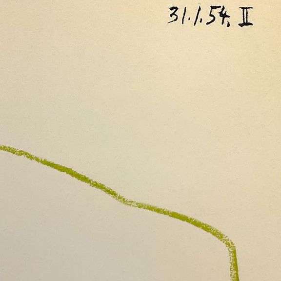 La Comedie Humaine 31.1.54-II by Picasso (1881-1973)