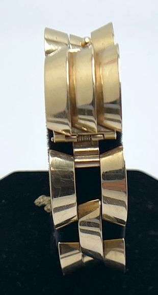 14k rare yellow gold watch/bracelet