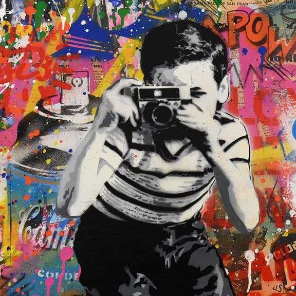 Smile by Mr Brainwash