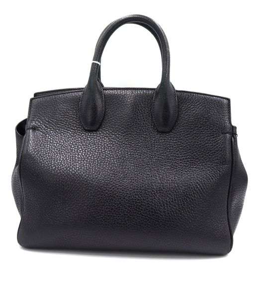 Salvatore Ferragamo Hammered Calfskin Studio Rock Bag W/Strap