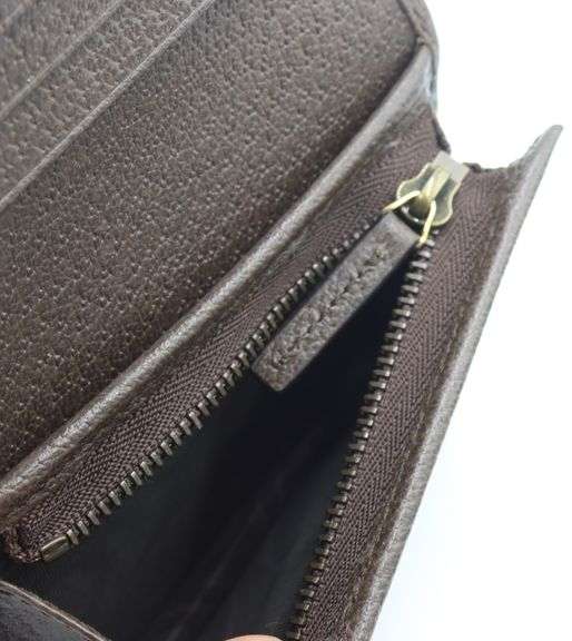 Gucci Jumbo GG Diana bamboo compact wallet