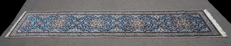 Handmade Persian Nain 2.11x14.1