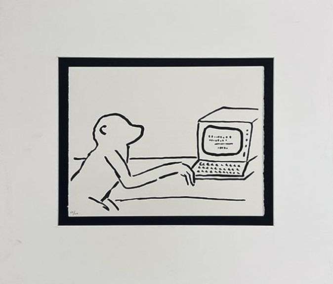 Collectible Limited Edition Keith Haring Circa 1986