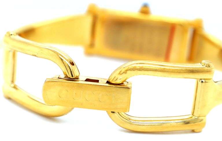 Gucci 1500L quartz gold plated watch