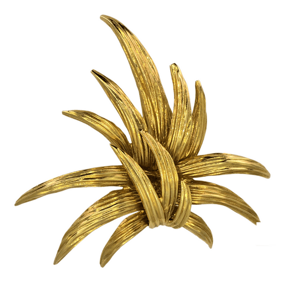 Tiffany & Co: 14k(585) Yellow Gold Vintage Brooch / Pin