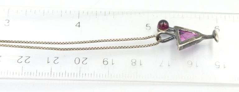 Lot of 8 Vintage 925 sterling silver necklaces