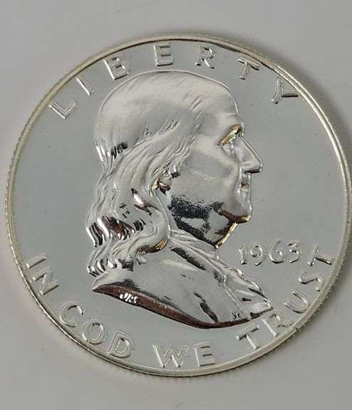 1963 Proof Quality Franklin Half Dollar