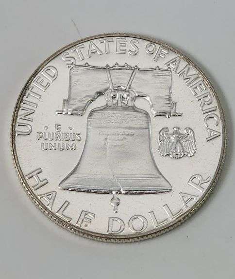 1961 Proof Quality Franklin Half Dollar
