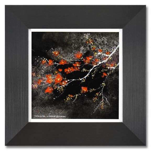 Grisaille Blossoms by Leung